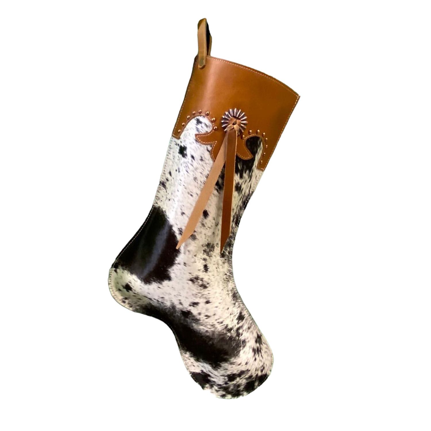 HorseHairz Equestrian Cowhide Stockings, Style: Cow Hair w/ conc