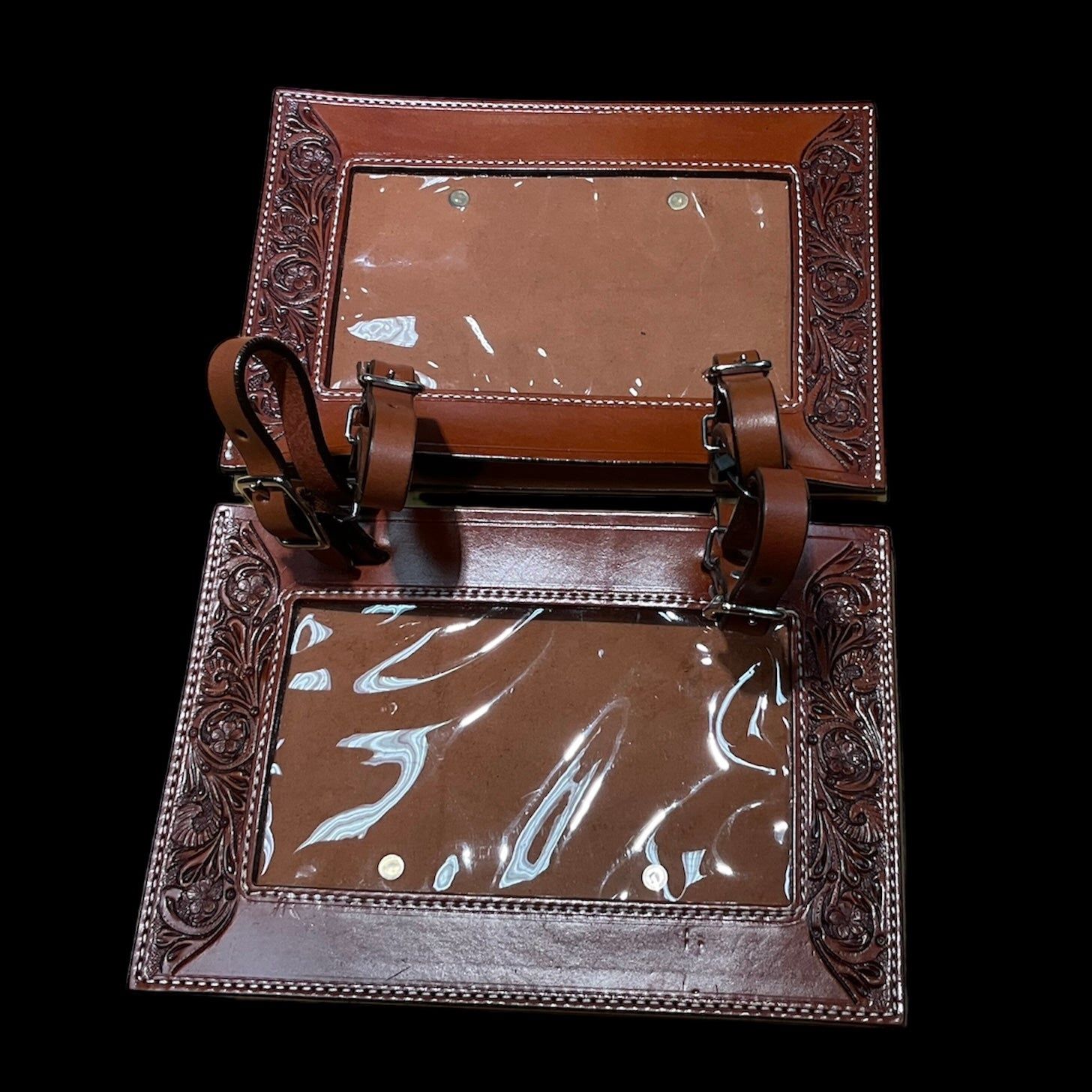 HorseHairz Western show number holder, Size: Large 10.5" x 7.5"