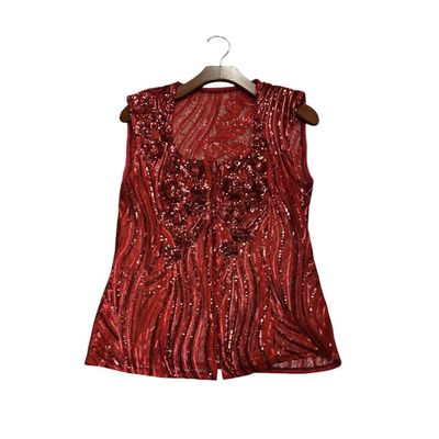 KHS-E Small Western Sequin Vest