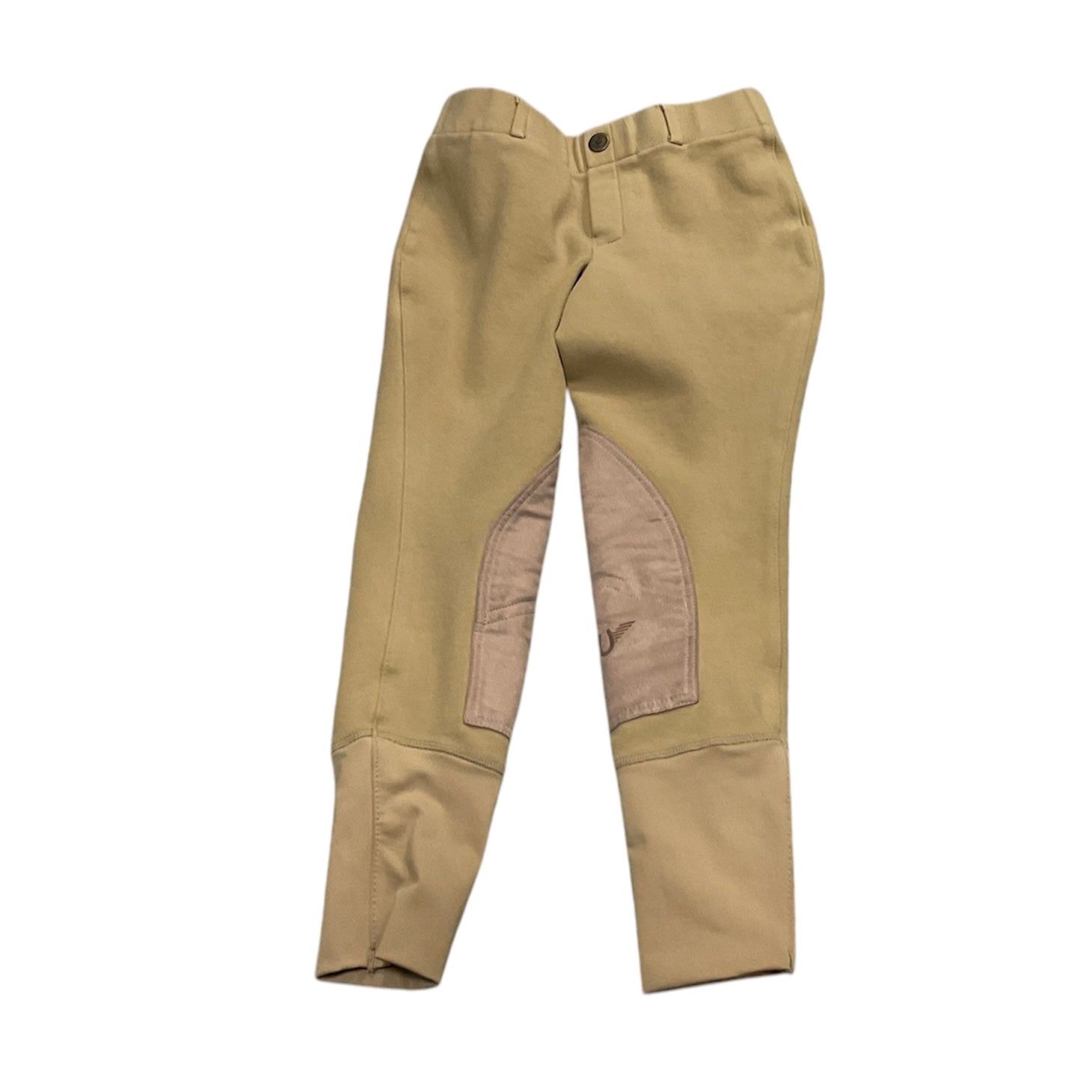 KHS-E Children's Pull on Breech, Color: tan, Size: child-10