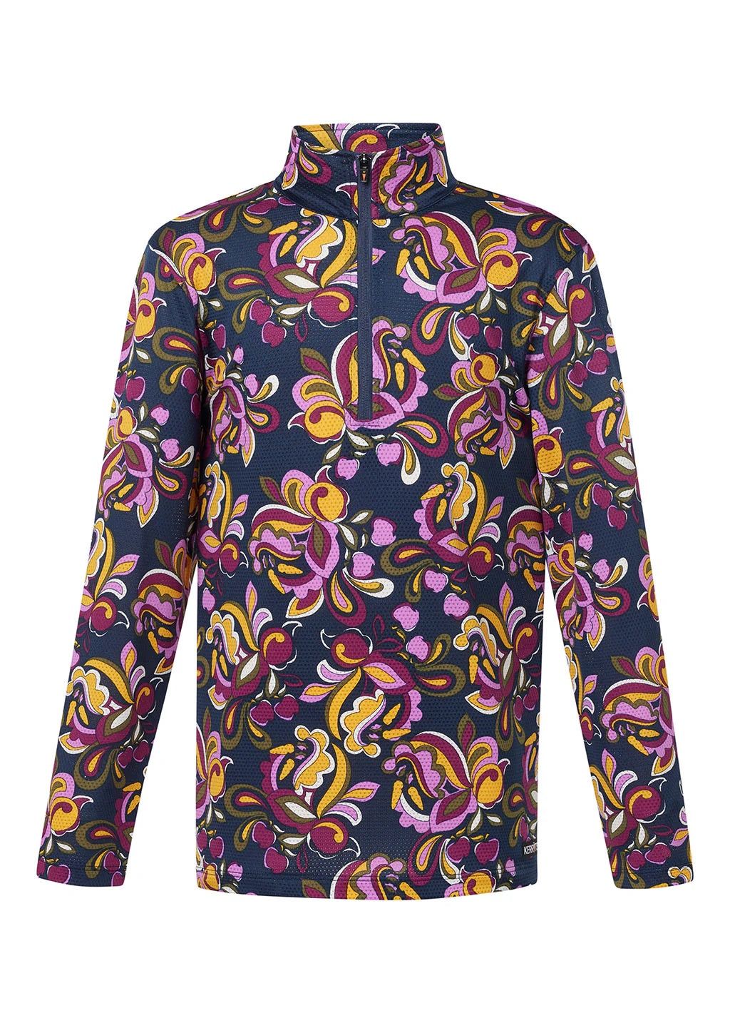 Kids SR Ice Fil® Long Sleeve Eq Shirt, COLOR PATTERN: Horse Treats, Size: XS