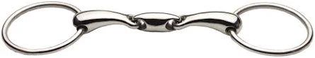Korsteel JP Lozenge Loose Ring Snaffle Bit, Size: 5"