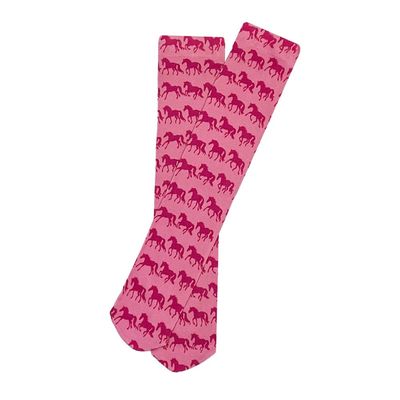 Ladies Lila Frolicking Horses Socks