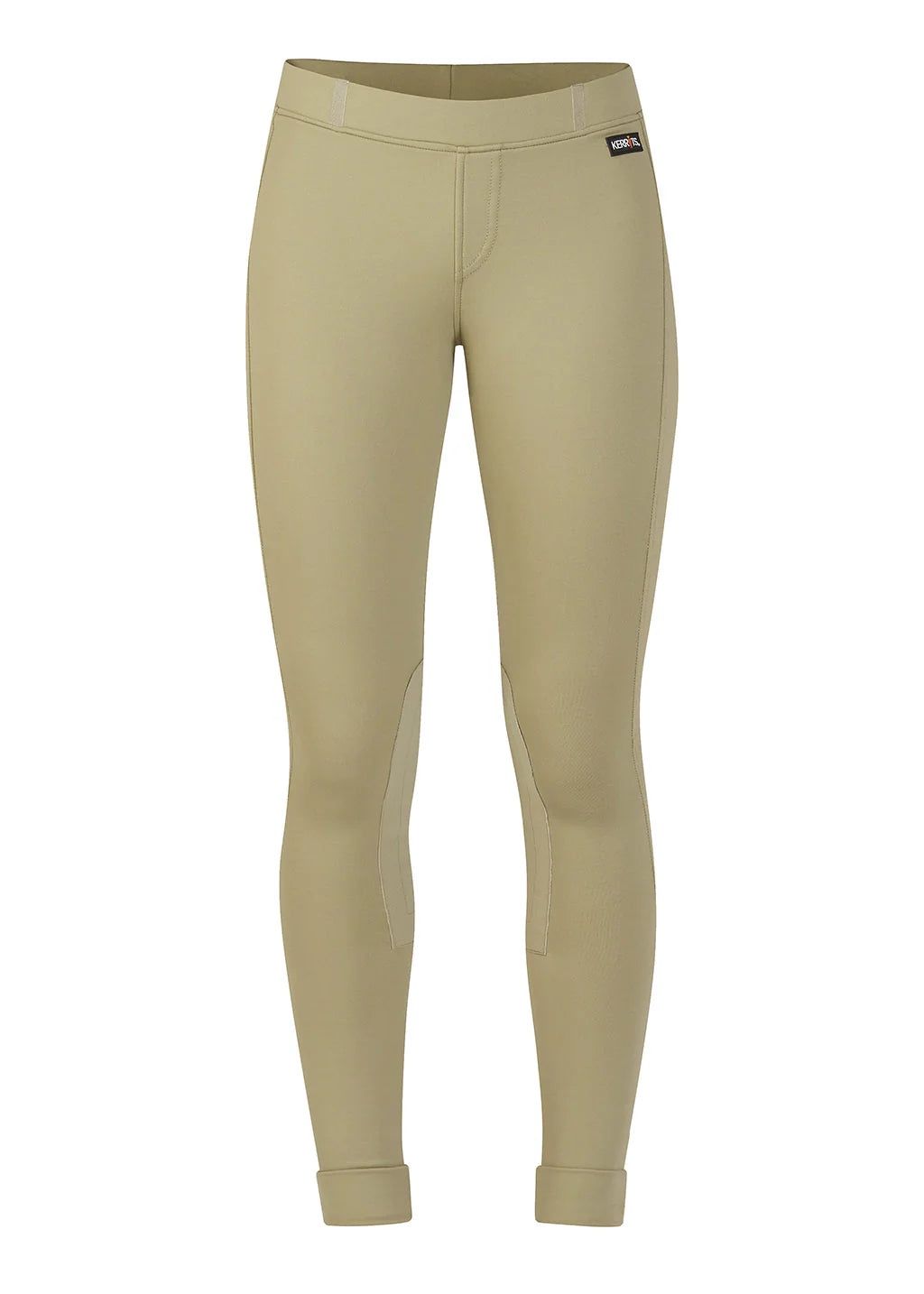 Kerrits Kids Ice Fil® Knee Patch Jodhpurs, COLORS: TAN, Size: XS