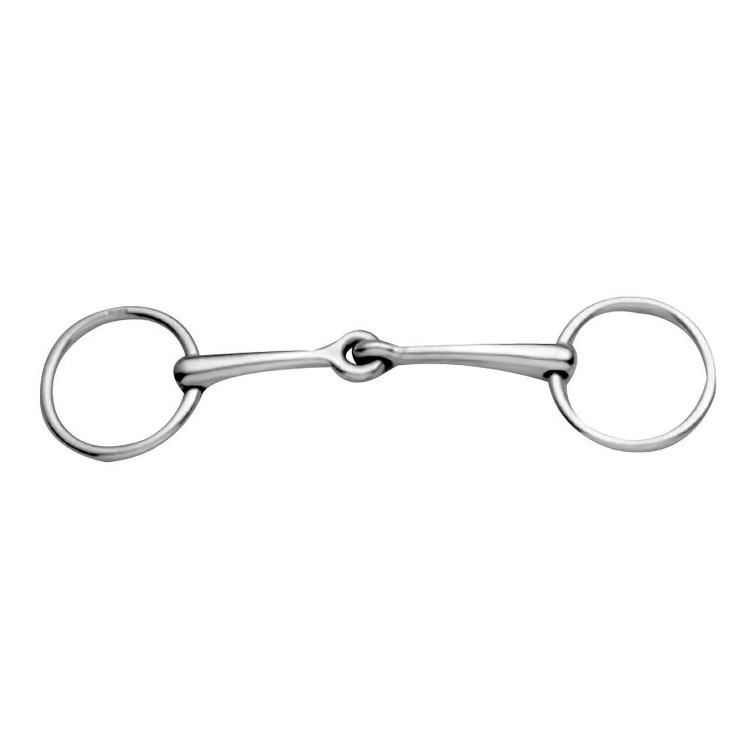 Korsteel Loose Ring Bradoon Snaffle Bit, Size: 5.5"