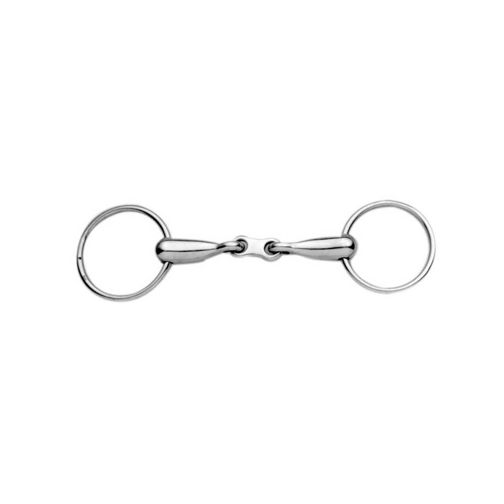 Korsteel Loose Ring French Link Snaffle Bit, Size: 5"
