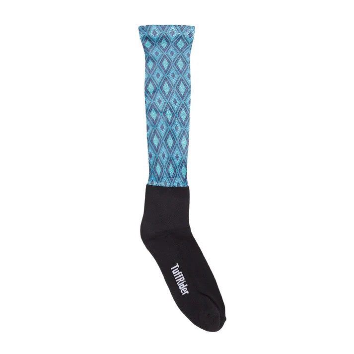 Ladies Artemis Tech Padded Boot Socks, COLORS: blue-1, Size: STD