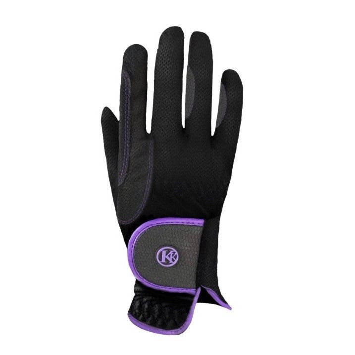 EDay Mesh Glove, Color: BLK/PUR, Size: 3