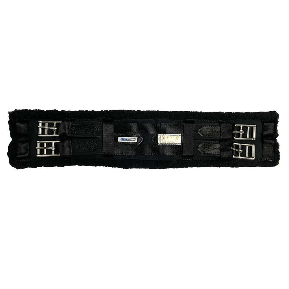 Dressage Girth, Color: BLK, Size: 20