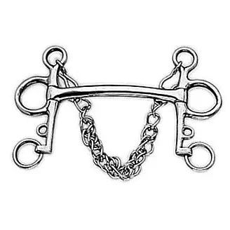 Korsteel Mullen Mouth Pelham Bit, Size: 5"