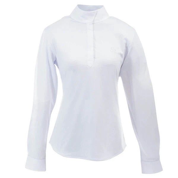 Ladies Adirondack Show Shirt, Color: White, Size: 32