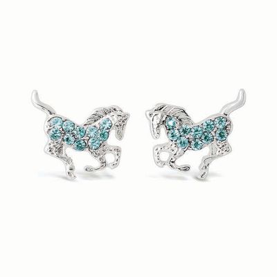 Kid's Galloping Horse Earrings