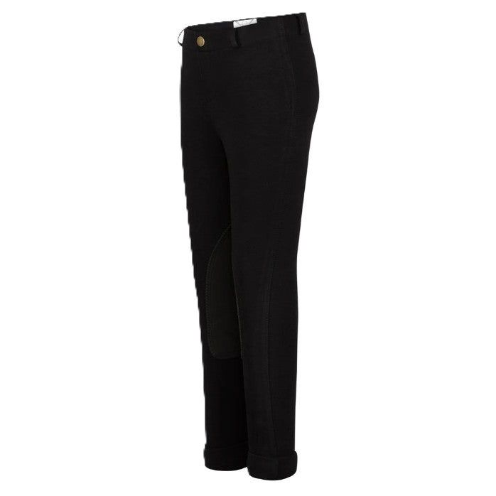 Kid's Starter Low-Rise Pull-On Jodhpurs, COLORS: BLK, Size: 2
