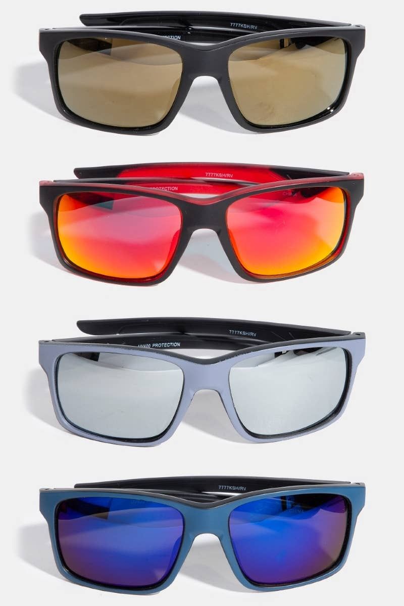 Kush Square Frame Polarized Sunglasses