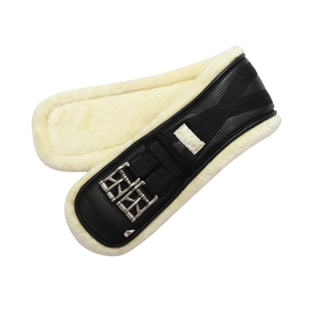 Léttia® Dressage Sherpa Fleece Clik Girth, Color: black-2, Size: 22