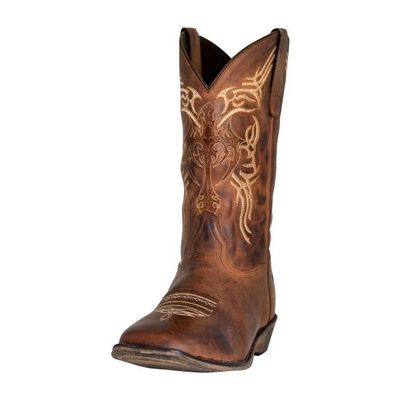 Men's Lamar Wide Square Toe Western Boot