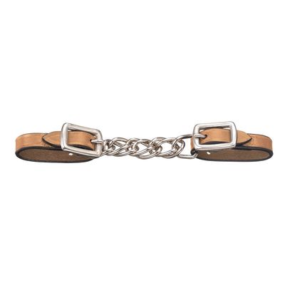 Miniature Leather Curb Chain