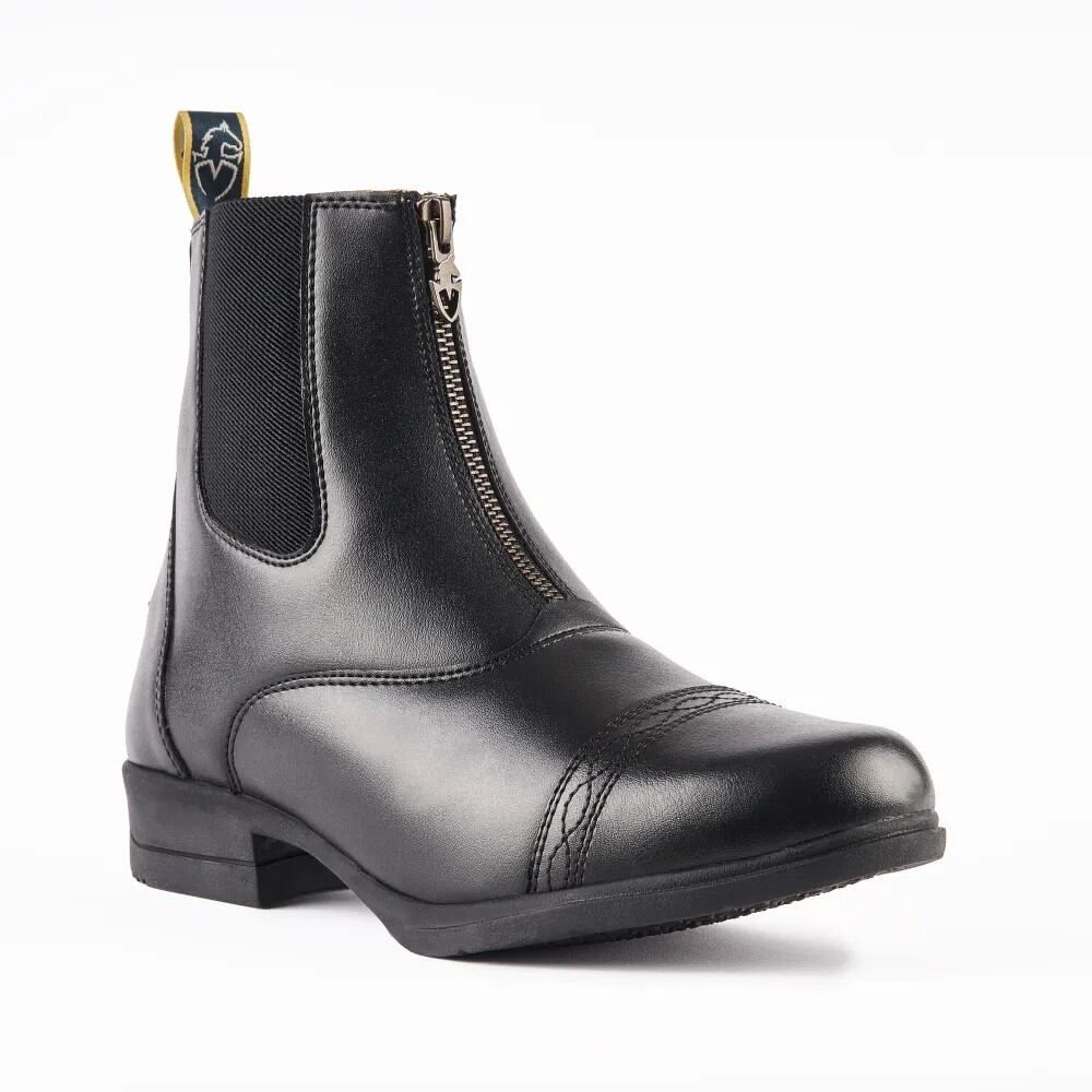 Clio Synthetic Paddock Boots, Color: BLK, Size: 1C