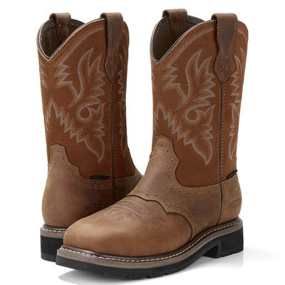 Men's Steel Toe Cowboy Safety Boots