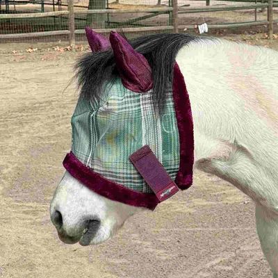Mini Fly Mask With Fleece Trim and Ears