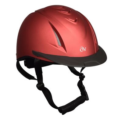 Metallic Schooler Riding Helmet