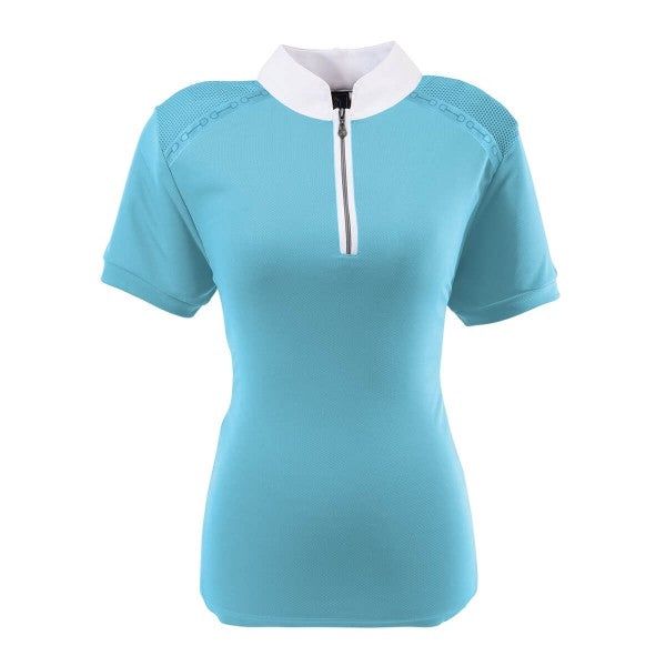OV Signature Performance Shirt SS, Color: Cool Blue, Size: Large (12-14) Chest 38-40