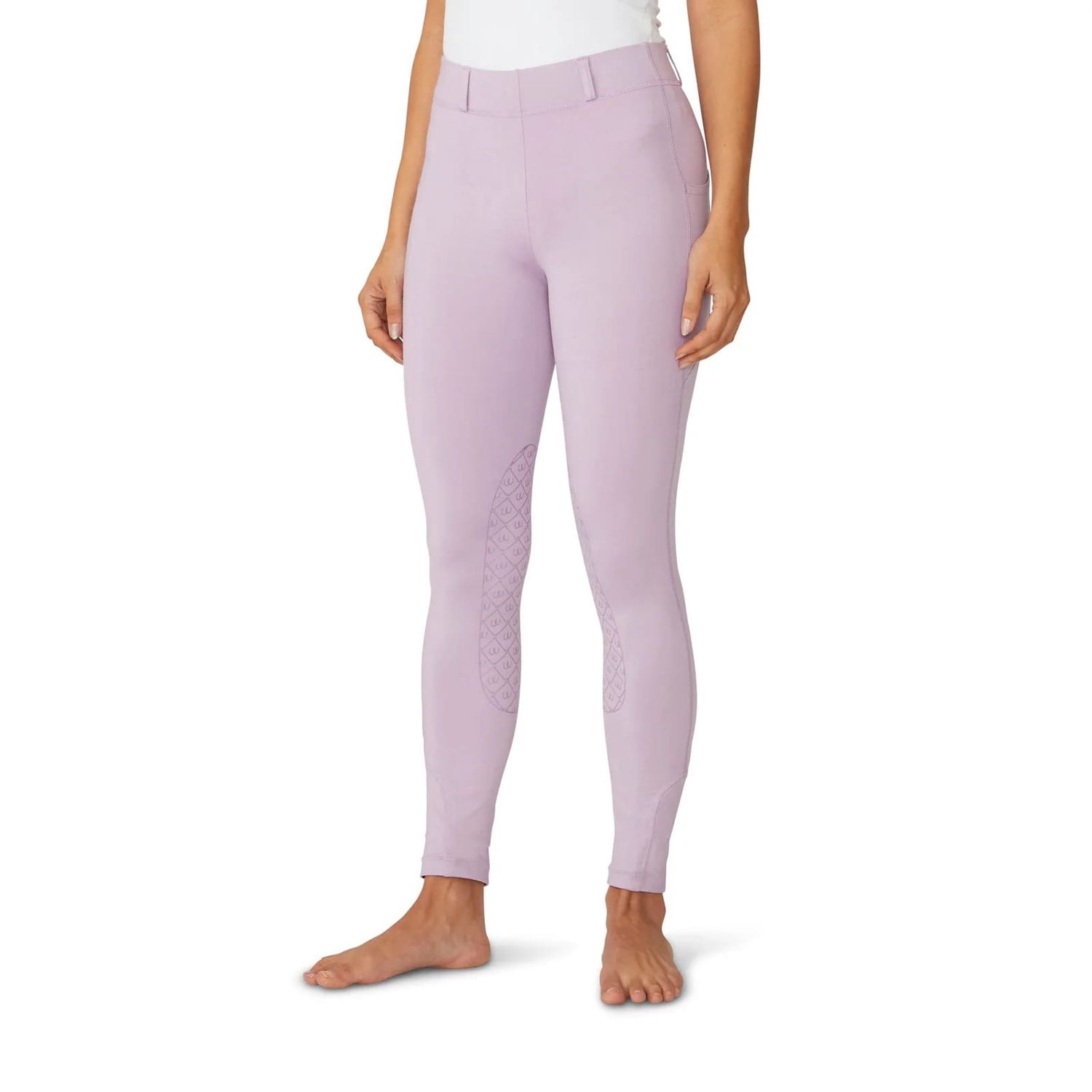Ovation® Women's AeroWick™ Grip-Tec™ KP Tight, Color: Lavender, Size: LDS 1X (34)