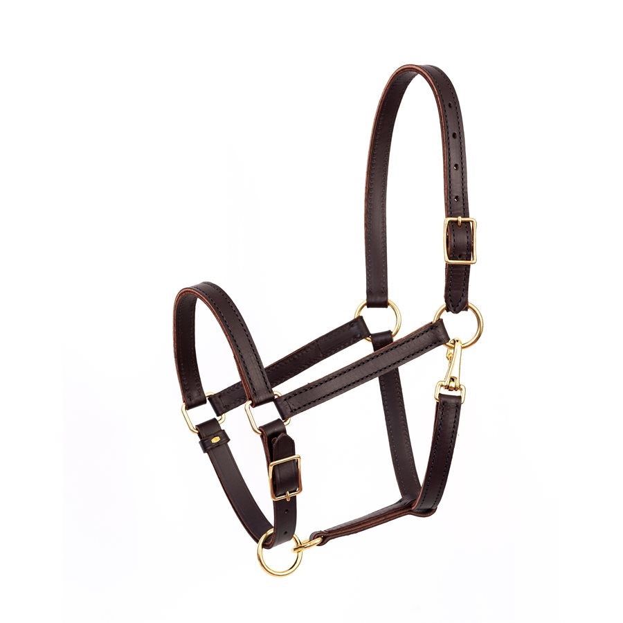 Perri’s® 7 / 8" Value Work Halter, Color: havana, Size: Cob