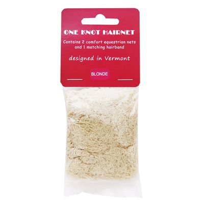 Mediumweight One Knot Hairnet 2/PKG Hair Net