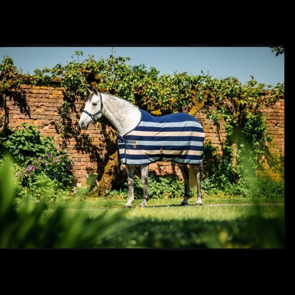 Newmarket Fleece Cooler, Color Combo: Witney Navy, Size: 72