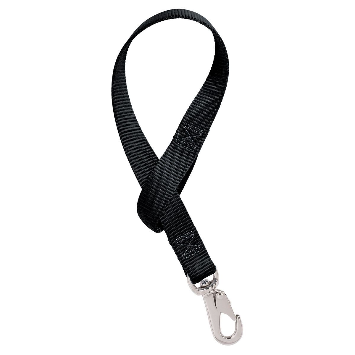 Nylon Bucket Strap - 1" x 22", Color: Black