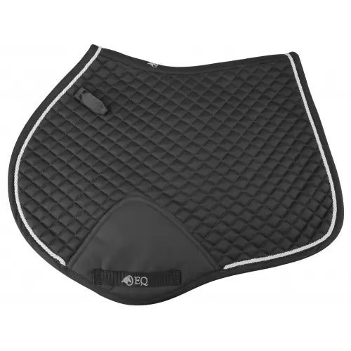 OEQ® Jump Saddle Pad w/ Cordura Girth Area, Color: Black