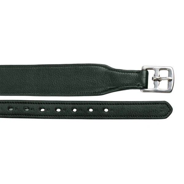 OV Covered Wide Comfort Leathers, Color: BLK, Size: 57"