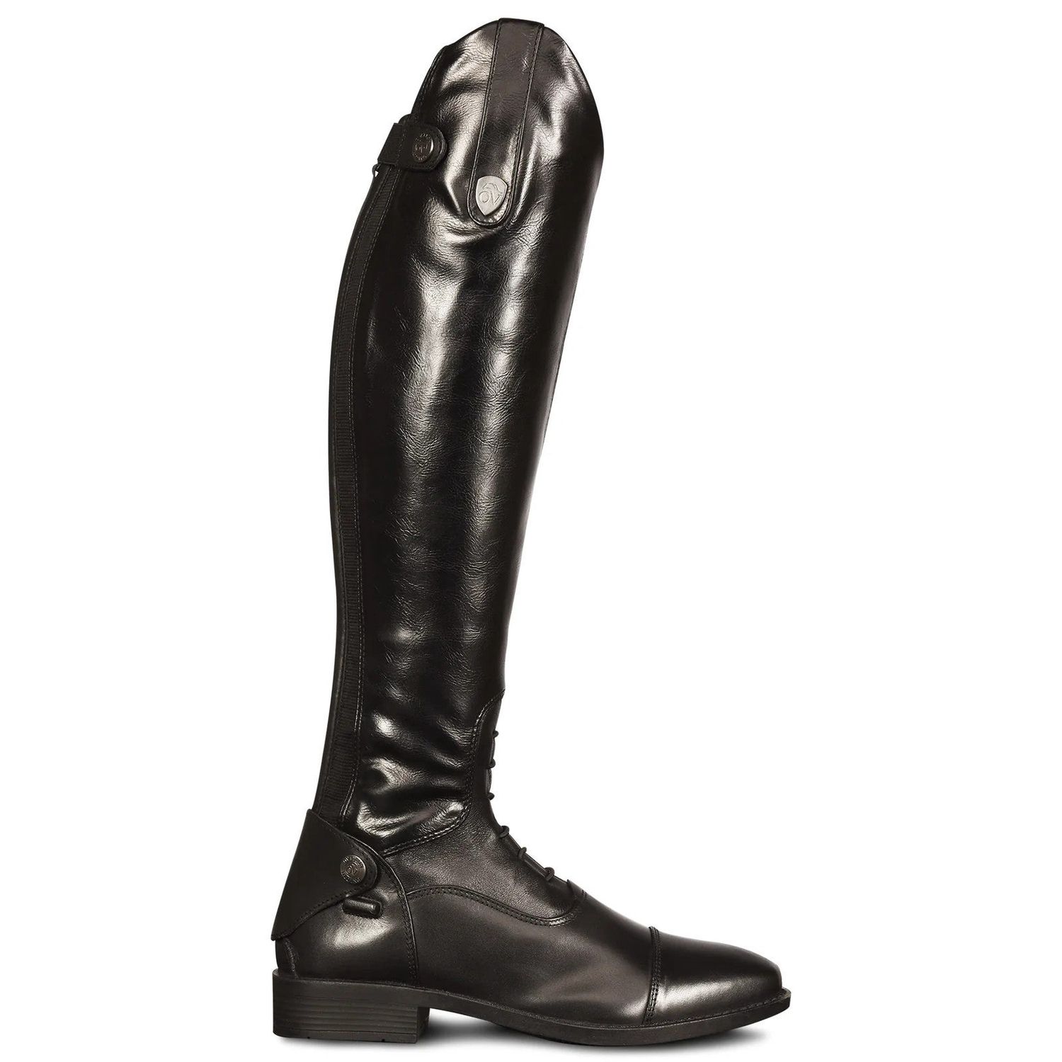 OV Women's Sofia Grip Field Boot, Color: black-2, Size: 7 Regular Calf