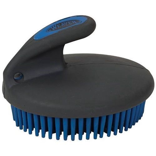 Palm Held Fine Curry Comb, Color: BLU/GRY