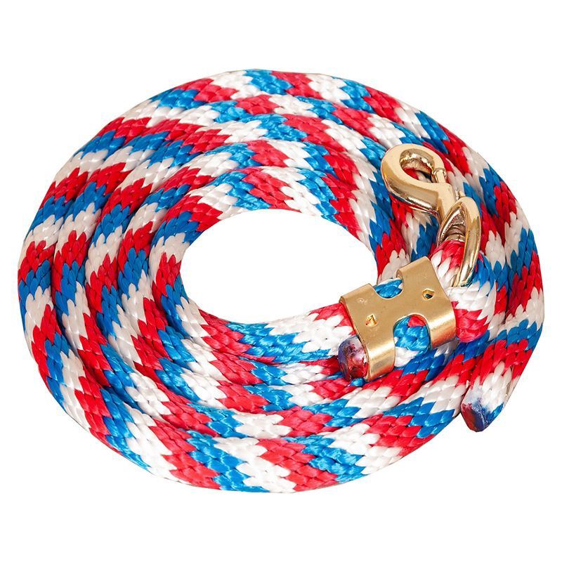 Poly Lead RED/WHT/BL, Size: 5/8" x 9'