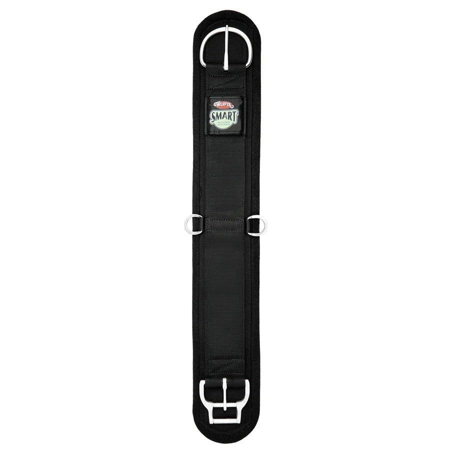 Nylon Felt Lined Smart Cinch®, Color: BLK, Size: 24", Style: STT