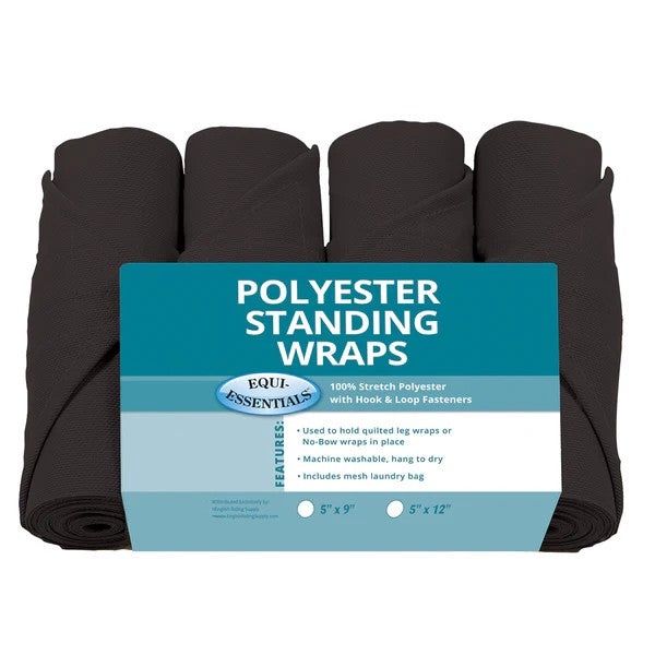 Poly Std Wraps, Color: BLK, Size: 9 ft