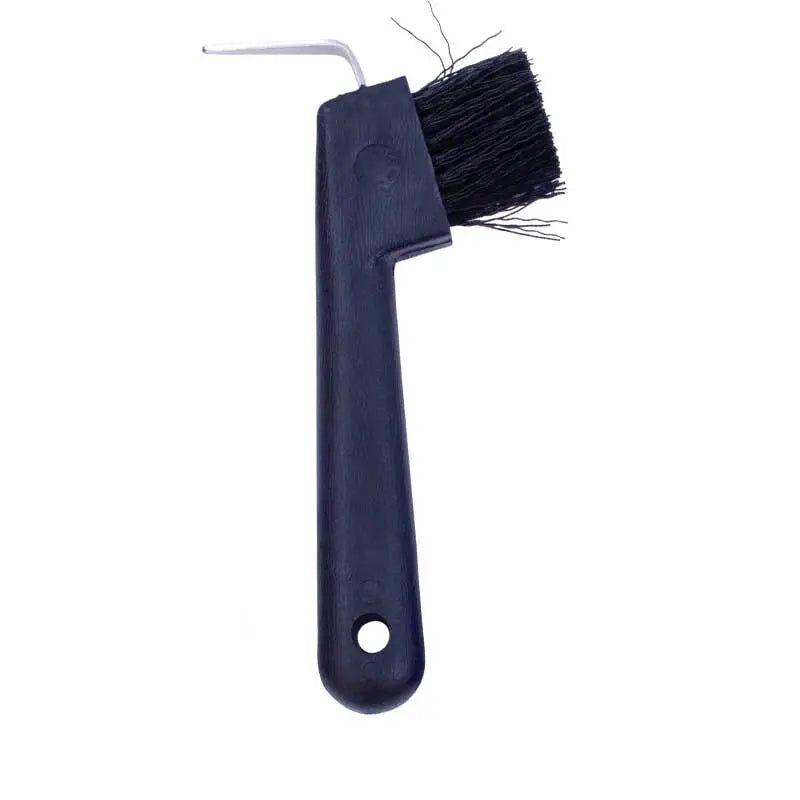Partrade Brush Hoof Pick 7", Color: BLACK