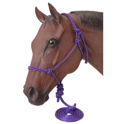 Poly Rope Halter with Lead