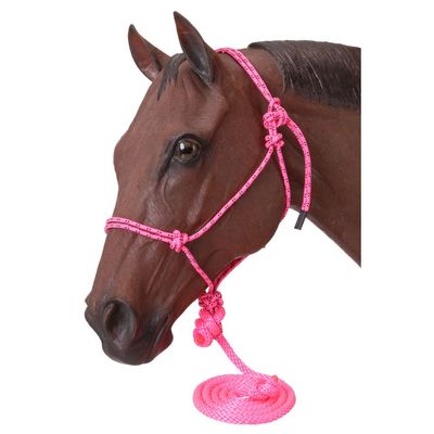 Poly Rope Halter with Lead