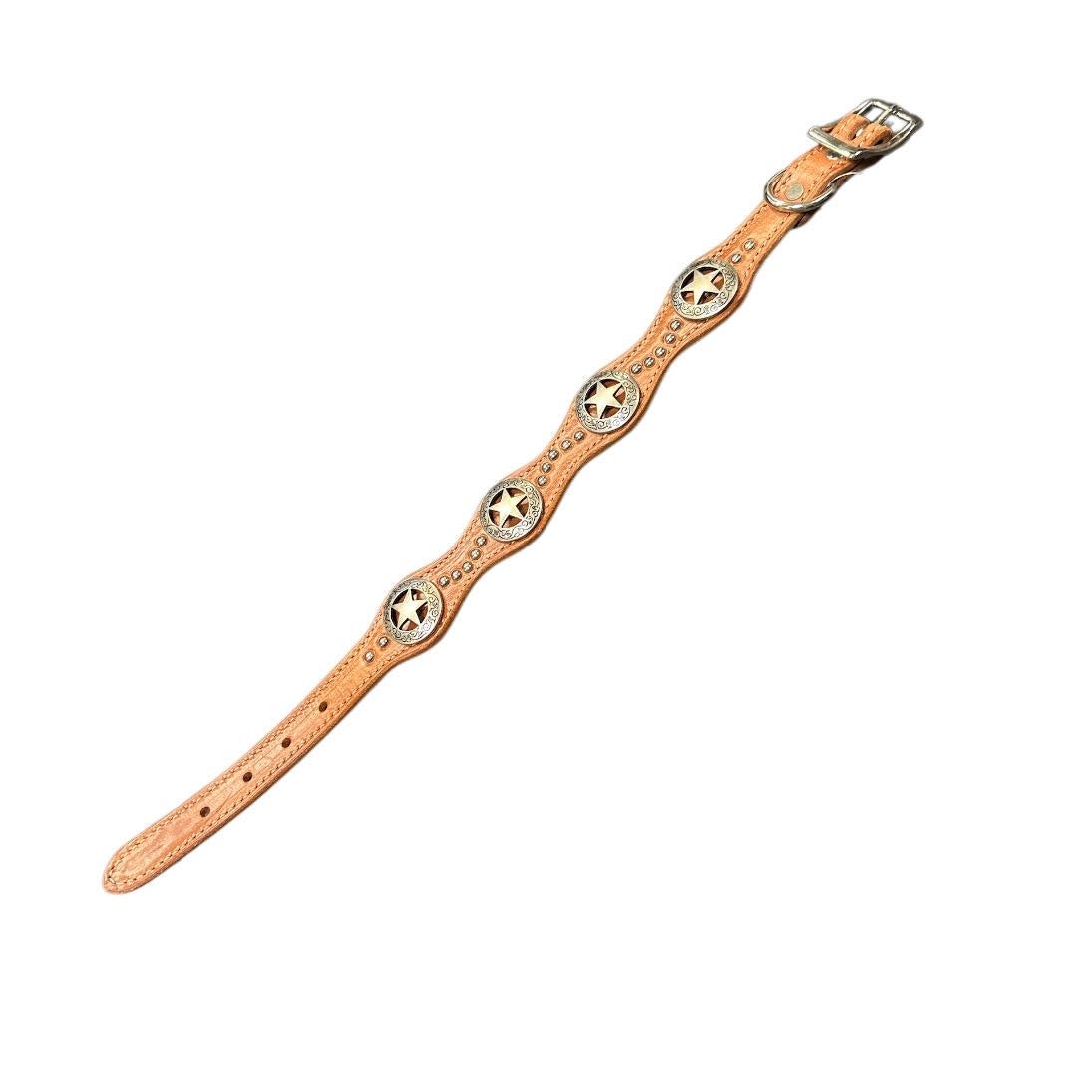 SIT Texas Star Dog Collar, Size: 1"x19"
