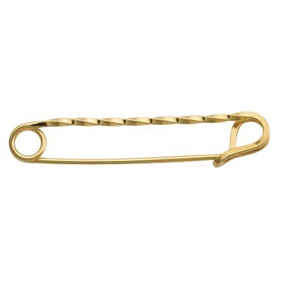 Perri’s® Twisted Stock Pin, Color: Gold