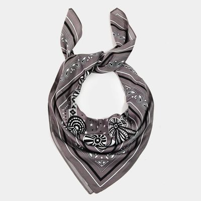 Ribbon And Braids Paisley Square Bandana