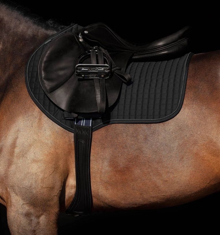 Rambo Micklem Long Comfort Girth, Color: Black, Size: 110cm / 43"