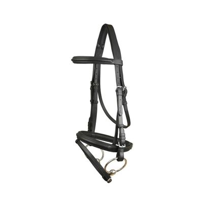 Raised Padded Comfort Crown Dressage Bridle