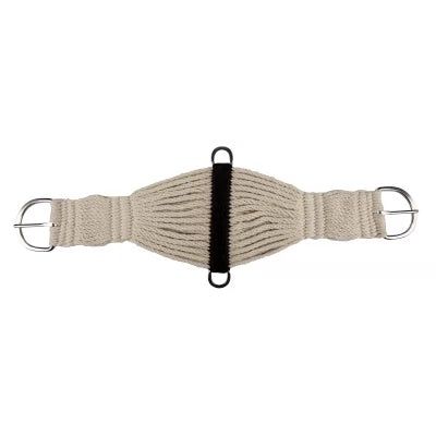 Roper Mohair Girth 27 Strand W/ Wrapped Center, Color: natural, Size: 30"