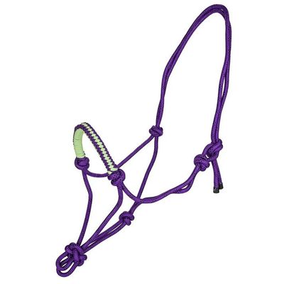 Rope Halter w/ Braided Noseband