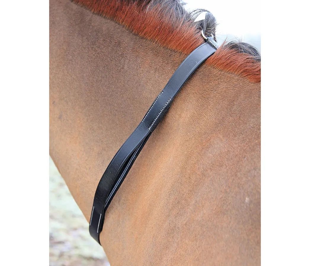 Shires Tapestry Neck Strap &amp; Attachment, Color: Black, Size: Pony/Cob