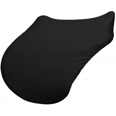 StretchX English Saddle Cover, Color: Black